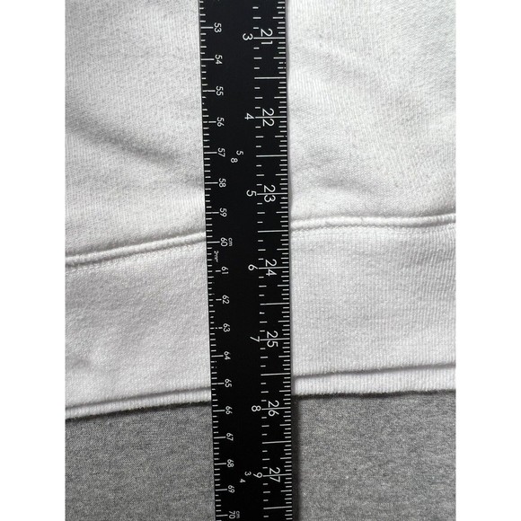 Victorias Secret Pink GRAPHIC Triumph White Pullover SLOUCHY CAMPUS CREW XS - Picture 5 of 7